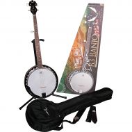Dean},description:Get ready for tons of fun when you get the Dean B3 Banjo Pack. Playing this traditionally styled 5-string banjo with its 26-12-scale mahogany neck is pure bluegr