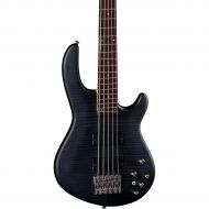 Dean},description:A great bass for a killer price! The Dean Edge 5 Flame Top electric bass guitar has a comfortable double-cutaway mahogany body, flame maple top and a bolt-on mapl