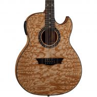Dean},description:The Dean Exhibition Quilt Ash Acoustic-Electric Guitar is designed to be a perfect companion on stage. Made with quilt ash, the thin body of the Exhibition adds c
