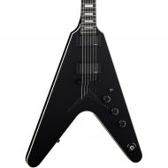 Dean},description:The Dean V Stealth Electric Guitar offers the player iconic looks and professional sound. The V-shaped body is all mahogany and features a set neck with Deans ult