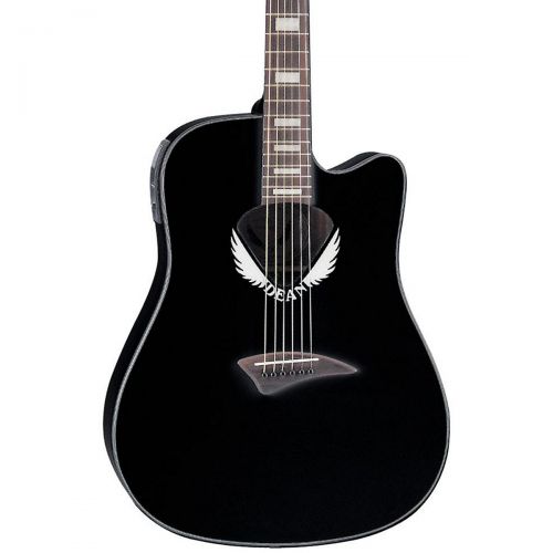  Dean},description:The Dean V Wing is a full-sized dreadnought acoustic-electric guitar with a cutaway body. This stunning guitar is loaded with unusual features like the Dean Serie