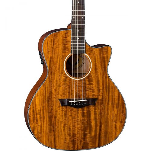  Dean},description:This guitar provides gorgeous looks and a well balanced sound thanks to its KOA top and Mahogany body, which also features a smooth cutaway for easy access to hig