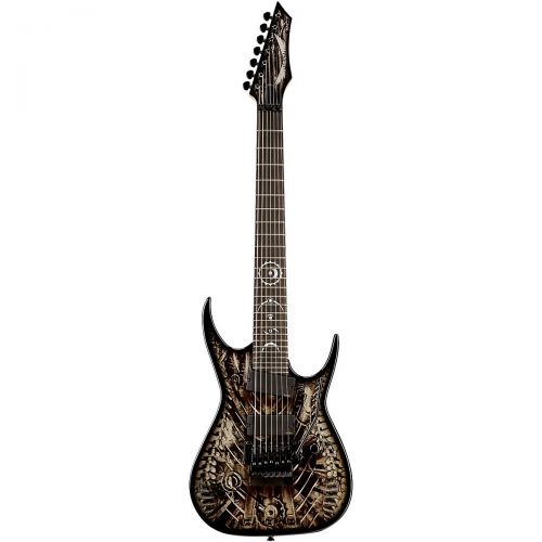  Dean},description:The speedy shredder wanted the Rusty Cooley 7-String Xenocide electric guitar to have a maple neck with an ebony fretboard and Cooley custom neck profile, 24 fast