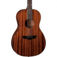 Dean},description:The Dean AXS Parlor Acoustic Guitar is an affordable steel-string with a full sound and some amazing looking wood. It features a parlor-size body made of mahogany
