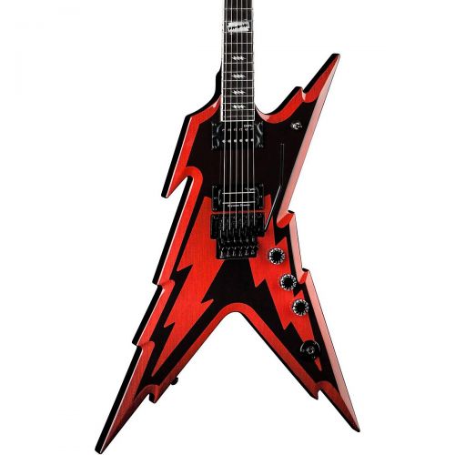  Dean Open-Box Signature Series Dime Razorbolt Electric Guitar Condition 2 - Blemished Black Red 888365851723