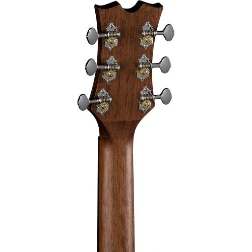  Dean Guitars 6 String St Augustine Folk Solid Top Acoustic/Electric Guitar, Right, Satin Vintage Black Burst (SA E VB)