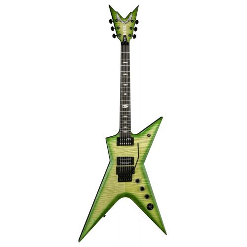  Dean Guitars Dean Stealth Floyd FM Electric Guitar with Case, Dimeslime