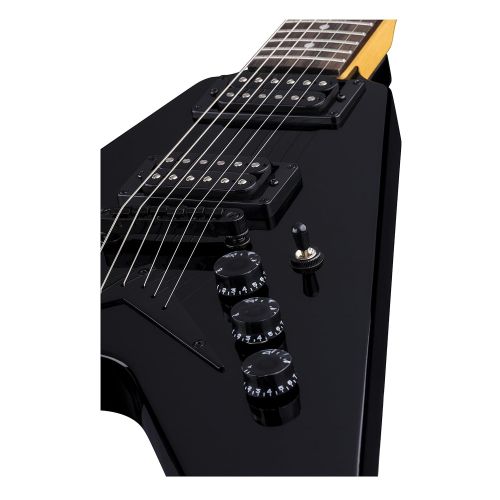  Dean Guitars Dean VX Electric Guitar, Bolt On, Classic Black