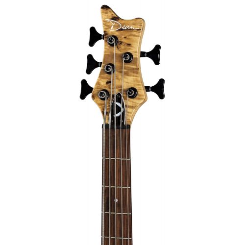  Dean Guitars Dean Edge Select 6-String Bass, Burled Poplar