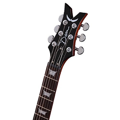  Dean Guitars Dean ICON FM CHB Icon Solid-Body Electric Guitar, Charcoal Burst