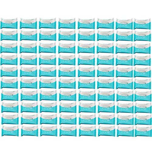  Isopropyl Alcohol Based Hand Wipes 30 Cloths. Travel Size Sanitizing Wet Wipes, Pocket Hand Sanitizer, Total Cleaning by Dearskin Skin Care. (80 Pack 30 Cloths 2400 count)