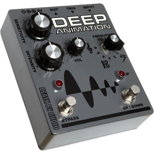  Death by Audio Deep Animation Filter/Overdrive Effects Pedal w/ 4 Cables and Clo