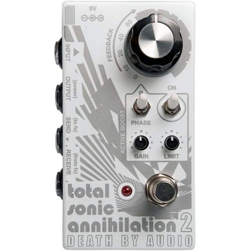  Death by Audio TSA 2 Total Sonic Annihilation 2 Feedback Looper Guitar Effects Pedal