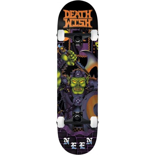  Deathwish Skateboards Deathwish Skateboard Assembly Neen War Masters 8.125 x 31.5 Black Complete