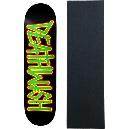  Deathwish Skateboards Deathwish Skateboard Deck Deathspray Brains 8.0 with Griptape