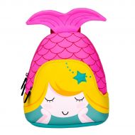 Debbieicy Mermaid Bag 10.6 Waterproof Toddler Kids Cute 3D Animal Preschool Backpack for Little Girls (Rose)