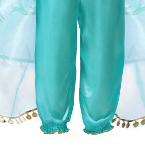  Debispax Princess Jasmine Aladdin Costume Dress Up for Toddler Girls 3-8T