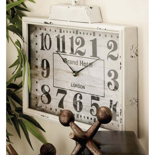  DecMode Decmode Metal Wall Clock, Multi Color