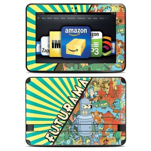  DecalGirl Kindle Fire HD 8.9 Skin Kit/Decal - Futurama: Bender (will not fit HDX models)