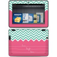 DecalGirl Kindle Fire HDX 7 Decal/Skin Kit, Live Laugh Love