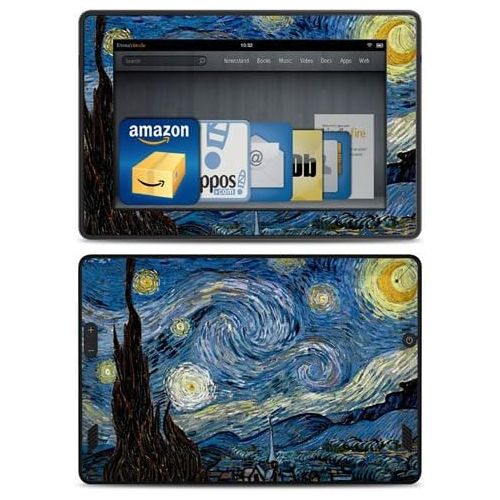  DecalGirl All New Kindle Fire HD Decal/Skin Kit, Starry Night, Van Gogh (will not fit prior generation HD or HDX models)
