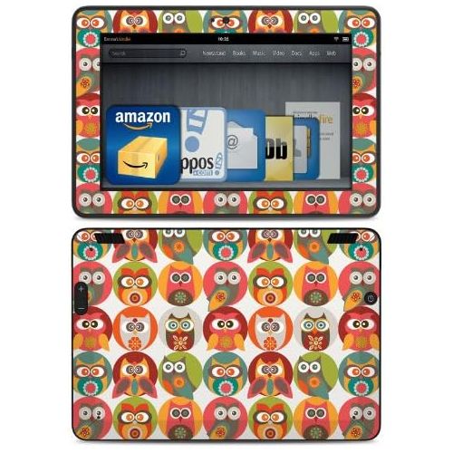  DecalGirl All New Kindle Fire HD Decal/Skin Kit, Owl Family (will not fit prior generation HD or HDX models)