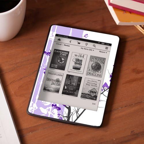  DecalGirl Kindle Paperwhite Skin Kit/Decal - Violet Tranquility