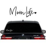 CCI Mom Life Decal Vinyl Sticker|Cars Trucks Vans Walls Laptop| White |7.5 in|CCI476