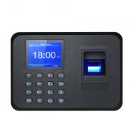 [아마존베스트]Decdeal Biometric Fingerprint Attendance Machine TFT LCD Display USB Fingerprint Attendance System Time Clock Employee Checking-in Recorder (2.4‘’)