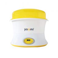 Decdeal YOOMI Baby Bottle Electric Steam Sterilizer, and Dryer Deep Clean for Pacifier Soother Teether Disinfection Milk Heater