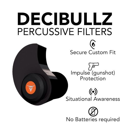  Decibullz - Custom Molded Percussive Filters, Custom Molded Hearing Protection