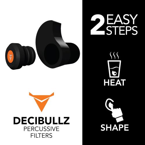  Decibullz - Custom Molded Percussive Filters, Custom Molded Hearing Protection