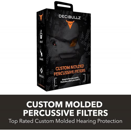  Decibullz - Custom Molded Percussive Filters, Custom Molded Hearing Protection