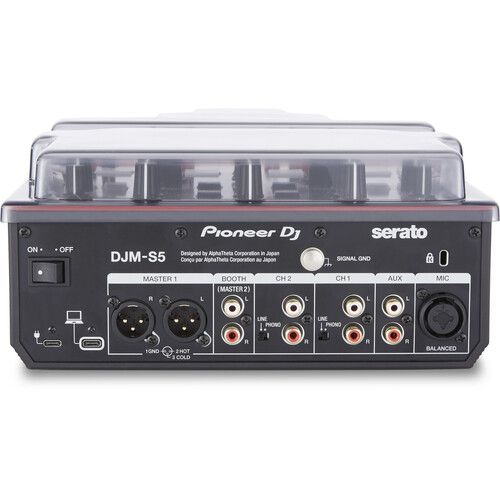  Decksaver DJM-S5 Cover for Pioneer DJ DJM-S5 Mixer