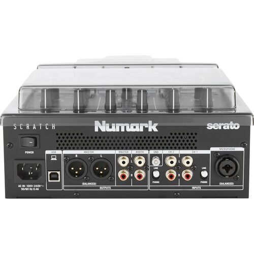  Decksaver Cover for Numark Scratch Mixer (Smoked Clear)