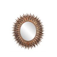 Deco 79 Wall Mirrors, Large, Bronze