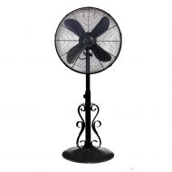 DecoBREEZE Adjustable Height Oscillating Outdoor Pedestal Fan, 18-Inch, Kailua