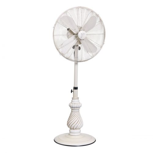  DecoBREEZE Adjustable Height Oscillating Outdoor Pedestal Fan, 18-Inch, Kailua