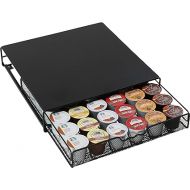 DecoBrothers K-Cup Holder Drawer for 36 Coffee Pods Storage, Black