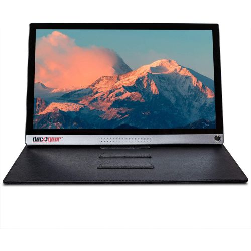  [아마존 핫딜] Deco Gear 15.6 Portable Monitor 1080p IPS HD Panel, Touchscreen with 10 Point Capacitive Control, 10,000 mAh Battery, Built-in Dual Speakers & USB Type-C and HDMI Devices Connectio