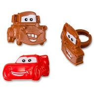 DecoPac Disney Cars Mater and McQueen Cupcake Rings 24 ct