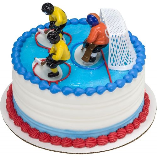  DecoPac Hockey FaceOff DecoSet Cake Decoration