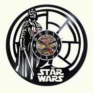 DecoStyleStudio Star Wars Vinyl wall Clock Decor For Walls From Vinyl Records Handmade Reclaimed Decoration Wall Decor Sign