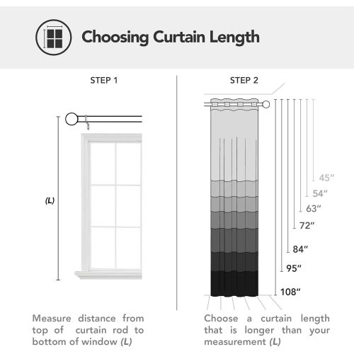 [아마존 핫딜] [아마존핫딜]Deconovo Grommet Top Blackout Curtains Wave Line with Dots Foil Printed Light Blocking Window Draperies for Sliding Glass Door 52 x 95 Inch Turquoise 2 Panels