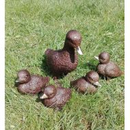 /Decopunch Bronze duck family