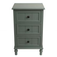 Decor Therapy FR1785 end Table Iced Blue