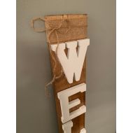 DecorFromIowa Custom wood sign - Repurposed wood - Welcome sign - Front door sign - Porch sign - Large welcome sign - Wood welcome sign