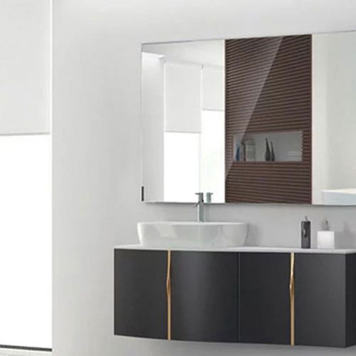  Decoraport DECORAPORT 24 Inch 32 Inch Frameless Wall-mounted Bathroom Silvered Mirror Rectangle Vertical Horizontal Vanity Mirror (A-B8016H)