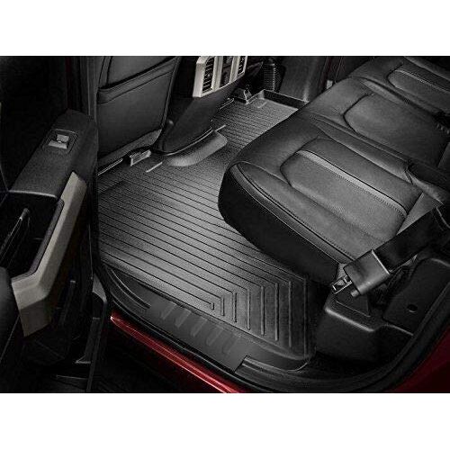  Dee Floor Liner Fit Ford F150 2015-2019,AKM Black Floor Mats (Includes 1st and 2nd Row) fit Supercrew(Crew Cab) Carpet Floor Bucket（Updated version）