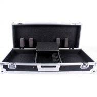 DeeJay LED Fly Drive Case for Two Battle Style Turntables and DJM-S9 Mixer with Laptop Shelf